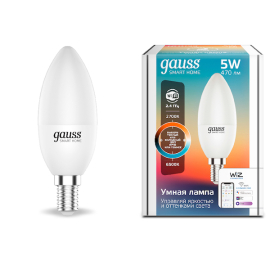 Лампа Gauss Smart Home С37 5W 470lm 2700-6500К Е14 изм.цвет.темп.+диммирование LED 1/10/40
светодиодная
Smart Light,   цоколь - E14,   мощность - 5Вт,   световой поток - 470Лм,   цветовая температура - 2700Кцветовая температура - 2700+3000+4000+5500+6500Кцветовая температура - 3000+4000+6500Кцветовая температура - 4000Кцветовая температура - 6500К,  диммируется,  1110112,  Gauss - PULSAL.RU Лампа Gauss Smart Home С37 5W 470lm 2700-6500К Е14 изм.цвет.темп.+диммирование LED 1/10/40
светодиодная
Smart Light,   цоколь - E14,   мощность - 5Вт,   световой поток - 470Лм,   цветовая температура - 2700Кцветовая температура - 2700+3000+4000+5500+6500Кцветовая температура - 3000+4000+6500Кцветовая температура - 4000Кцветовая температура - 6500К,  диммируется,  1110112,  Gauss - PULSAL.RU
