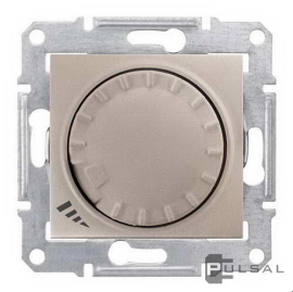 Светорегулятор (диммер) 20-420 Вт/ВА
Sedna,  поворотно-нажимной,  с возможностью управления с 2-х мест,  лампы накаливания и галогенные 220В (R),  лампы с индукционным (обмоточным) трансформ.(L),  лампы с электронным (емкостным) трансформ.(C),   цвет - титан,  пластмасса,  SDN2201168,  Schneider Electric
 - PULSAL.RU