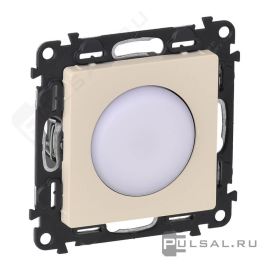 Сьемная лампа аварийного освещения
Valena Life,   цвет - слоновая кость,  пластмасса,  752169,  7 521 69,  Legrand
 - PULSAL.RU