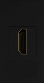 Розетка HDMI
Лючки DDSB,  Лючки DFB,   цвет - черный,  пластмасса,  DECF29AN,  Donel
 - PULSAL.RU