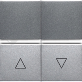 Выключатель жалюзи
Zenit,  без фиксации,  без подсветки,   цвет - серебряный,  пластмасса,  N2244 PL,  2CLA224400N1301,  ABB
 - PULSAL.RU