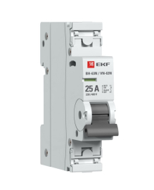 Выключатель нагрузки (рубильник) ВН-63N  PROxima, 1 полюс, 25А, S63125, EKF - PULSAL.RU