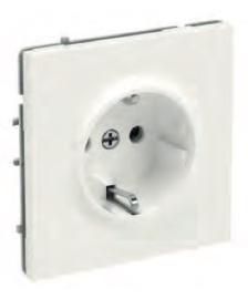 Розетка
KANT,  со шторками,  с заземлением,  одинарная,  винтовые клеммы,   цвет - белая магнолия,  пластмасса,  7000003DKC,  7000003,  DKC
 - PULSAL.RU