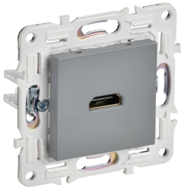 Розетка HDMI
Skandy,   цвет - серый,  пластмасса,  SK-H10-K03,  IEK
 - PULSAL.RU