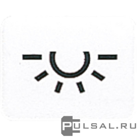 Символ сменный для клавиши "освещение"
CD 500,  CD ударопрочная,  CD plus,  AP 600,  WG 600,  WG 800,   цвет - белый,  33LWW,  33 L WW,  JUNG
 - PULSAL.RU