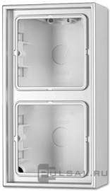 Накладная коробка c рамкой
LS 990,  LS 1912,   цвет - алюминий,  пластмасса,  AL2582A-L,  AL 2582 A-L,  JUNG
 - PULSAL.RU