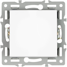 Перекрестный переключатель
PRESTO,  GLARE,  VERSA,  одноклавишный,  без подсветки,   цвет - белый,  пластмасса,  043718 ARL,  043718,  Аrlight
 - PULSAL.RU