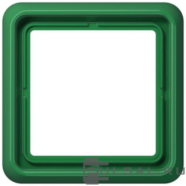 Рамка
CD ударопрочная,  1 пост,   цвет - зеленый,  вертикальная,  горизонтальная,  пластмасса,  CD581WUGN,  CD 581 WU GN,  JUNG
 - PULSAL.RU