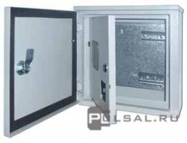 Щит учетно-распределительный навесной 300х310х150 ЩУРН-1/12, ЩРУН, навесной, IP 54,  модулей - 12, металл,  цвет - серый, 30410DEK, Dekraft - PULSAL.RU