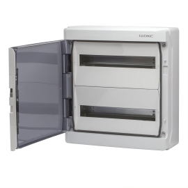 Щит (бокс) RAM base, RAM base, навесной, IP 65,  модулей - 36, пластмасса,  цвет - серый, RB36W6TGD, DKC - PULSAL.RU