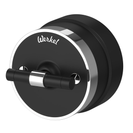 Переключатель поворотный
Vintage,   цвет - хром, черный матовый,  пластмасса,  W5812051,  a055914,  Werkel
 - PULSAL.RU