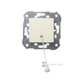 Выключатель со шнуром
Simon 27 play,  Simon 27 neos,  Simon 27,  без подсветки,   цвет - слоновая кость,  пластмасса,  27153-62,  Simon
 - PULSAL.RU