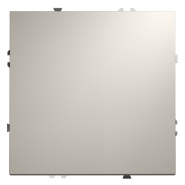 Переключатель
S70,  одноклавишный,  без подсветки,   цвет - кашемир,  пластмасса,  VLS010303,  Voltum
 - PULSAL.RU