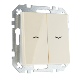 Выключатель для жалюзи
Epsilon,  Retro Liregus,  без фиксации,  без подсветки,   цвет - слоновая кость,  пластмасса,  IJZ.10-001-01.E/S,  LIREGUS
 - PULSAL.RU