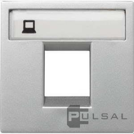 Накладка
Zenit,  одинарная,   цвет - серебряный,  пластмасса,  N2218.1 PL,  2CLA221810N1301,  ABB
 - PULSAL.RU