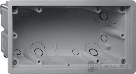 Установочный корпус E22 и E2 для установки заподлицо
E2,  E22,  для полых стен и гипрока,  для сплошных стен,  289700,  2897 00,  Gira
 - PULSAL.RU