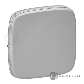 Клавиша для выключателей/переключателей и кнопок
Valena Allure,  одноклавишный,  без подсветки,   цвет - алюминий,  пластмасса,  755007,  7 550 07,  Legrand
 - PULSAL.RU