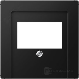 Крышка
A VIVA,  A 550,  A flow,  2 пары,   цвет - черный матовый,  пластмасса,  A569BFPLTSWM,  A 569 BFPLT SWM,  JUNG
 - PULSAL.RU