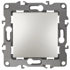 Выключатель
Эра 12,  одноклавишный,  без подсветки,   цвет - перламутр,  пластмасса,  Б0019279,  12-1101-15,  ЭРА
 - PULSAL.RU