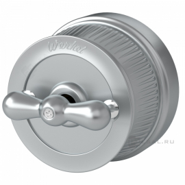 Выключатель поворотный
Retro,   цвет - матовый хром,  металл,  W5720022,  a051641,  Werkel
 - PULSAL.RU