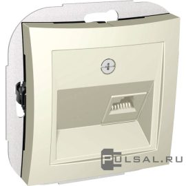 Розетка компьютерная RJ45 Cat.5e (UTP)
Дуэт,  одинарная,   цвет - бежевый,  пластмасса,  WDE000283,  Schneider Electric
 - PULSAL.RU Розетка компьютерная RJ45 Cat.5e (UTP)
Дуэт,  одинарная,   цвет - бежевый,  пластмасса,  WDE000283,  Schneider Electric
 - PULSAL.RU