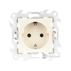 Розетка Push&Go
Simon 24 Harmonie,  со шторками,  с заземлением,  одинарная,  безвинтовые клеммы,   цвет - слоновая кость,  пластмасса,  2420432-031,  Simon
 - PULSAL.RU