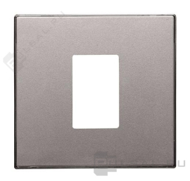 Накладка
SKY,  Olas,  Tacto,   цвет - серебряный,  пластмасса,  8555 PL,  2CLA855500A1301,  ABB
 - PULSAL.RU