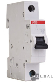 Автоматический выключатель SH200, 1 полюс, 25А, B, 6 кА, SH201 B 25, ABB - PULSAL.RU