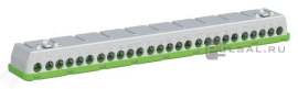 Клеммник винтовой PE (26 отверстий) UK600, ZKS26G, ABB - PULSAL.RU