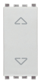 Выключатель жалюзи 3-х позиционный
Eikon EVO,  Eikon EXE,  без фиксации,  без подсветки,   цвет - серый Next,  пластмасса,  20061.N VIM,  20061.N,  Vimar
 - PULSAL.RU