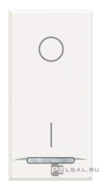 Выключатель двухполюсный 20А
Axolute,  Axolute AIR,  одноклавишный,  без подсветки,   цвет - белый,  пластмасса,  HD4002,  BTicino
 - PULSAL.RU