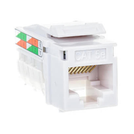 Разъем Modular Jack (тип Keystone/AMP) RJ45 Cat.5e (UTP)
LK Studio,  одинарная,  двойная,   цвет - белый матовый,  пластмасса,  87545 LK45,  87545,  Экопласт
 - PULSAL.RU