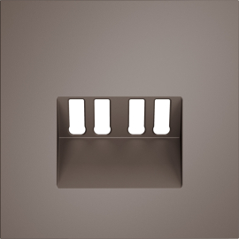 Накладка для акустической розетки
S70,  2 пары,   цвет - капучино,  пластмасса,  VLS001514,  Voltum
 - PULSAL.RU