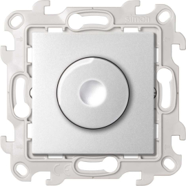 Светорегулятор (диммер) для LED 6-60 Вт
Simon 24 Harmonie,  поворотно-нажимной,  с возможностью управления с 2-х мест,  лампы накаливания и галогенные 220В (R),  лампы с электронным (емкостным) трансформ.(C),  диммируемые лампы LED 220В (LEDi тип L),  диммируемые лампы LED 220В (LEDi тип C),   цвет - алюминий,  пластмасса,  2412313-033,  Simon
 - PULSAL.RU