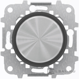 Заглушка с суппортом, кольцо "чёрное стекло"
SKYmoon,   цвет - нержавеющая сталь, черное стекло,  металл,  8600 CN,  2CLA860000A1501,  ABB
 - PULSAL.RU