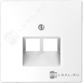 Накладка (наклонный ввод)
D-Life,  двойная,   цвет - белый лотос,  пластмасса,  MTN4522-6035,  MEG4522-6035,  Merten
 - PULSAL.RU