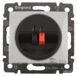 Розетка акустическая
Valena,  1 пара,   цвет - алюминий,  пластмасса,  770223,  7 702 23,  Legrand
 - PULSAL.RU