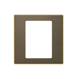 Накладка для механизма аудиоразъёма
SKY,  SKYmoon,  1 пара,   цвет - латунь античная,  пластмасса,  8557.1 OE,  2CLA855710A1201,  ABB
 - PULSAL.RU