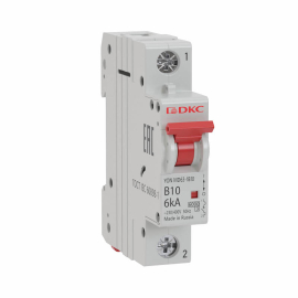 Автоматический выключатель YON, 1 полюс, 50А, C, 6 кА, MD63-1C50-6, DKC - PULSAL.RU