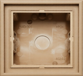 Коробка накладного монтажа с рамкой
Modern,   цвет - кремовый матовый,  пластмасса,  PMD-001.M/ONC,  LIREGUS
 - PULSAL.RU
