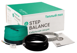 Нагревательный кабель,  Step Balance,   длинна - 14 м.,   мощность - 250 Вт.,  под плитку, под керамогранит,  двужильный,  SBC018014,  Systeme Electric - PULSAL.RU