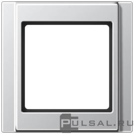 Рамка
A 500,  1 пост,   цвет - алюминий,  вертикальная,  горизонтальная,  пластмасса,  A581AL,  A 581 AL,  JUNG
 - PULSAL.RU