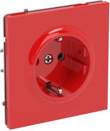 Розетка
KANT,  со шторками,  с заземлением,  одинарная,  винтовые клеммы,   цвет - красный сатин,  пластмасса,  7001003DKC,  7001003,  DKC
 - PULSAL.RU