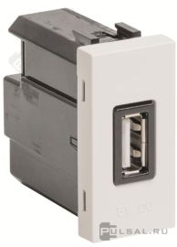 Зарядка USB-A, 2А
Zenit,  USB type-A 5V,  одинарная,   цвет - белый,  пластмасса,  N2185.2 BL,  2CLA218520N1101,  ABB
 - PULSAL.RU