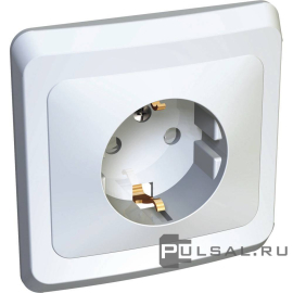 Розетка
Этюд,  со шторками,  с заземлением,  одинарная,  винтовые клеммы,   цвет - белый,  пластмасса,  PC16-004B,  Schneider Electric
 - PULSAL.RU