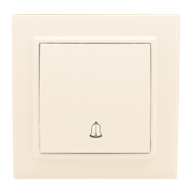 Кнопка Н.О. с символом "Звонок"
Минск,  одноклавишный,   цвет - бежевый,  пластмасса,  ERV10-027-20,  EKF
 - PULSAL.RU