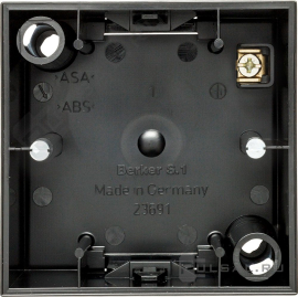 Коробка для наружного монтажа
R.3,   цвет - черный глянцевый,  пластмасса,  10418935,  1041 89 35,  Berker
 - PULSAL.RU