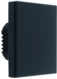 Умный настенный выключатель H1 EU(без нейтрали, 2 клавиши) черный
Aqara smart home,   цвет - черный,  пластмасса,  WS-EUK02bl,  Aqara
 - PULSAL.RU