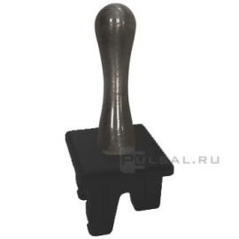 Тумблер для выключателя
Barcelona,  Madrid,  San Sebastian,  Sevilla,  Toledo,  Vintage Wood,  Vintage Corinto,  Vintage Tapestry,  Vintage Porcelain,  Crystal De Luxe,  Siena,  Firenze,  Granada,  Emporio,  Sanremo,  Belle Epoque,  San Sebastian Surface,  Roma Surface,  Smalto italiano,  одноклавишный,  двухклавишный,  без подсветки,   цвет - графит (graphite),  металл,  FD02316GR-M,  FEDE
 - PULSAL.RU