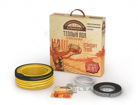 Нагревательный кабель,  Национальный комфорт БНК,   длинна - 9 м.,   мощность - 75 Вт.,  под плитку, под ламинат и паркет,  двужильный,  2206207,  Национальный комфорт - PULSAL.RU